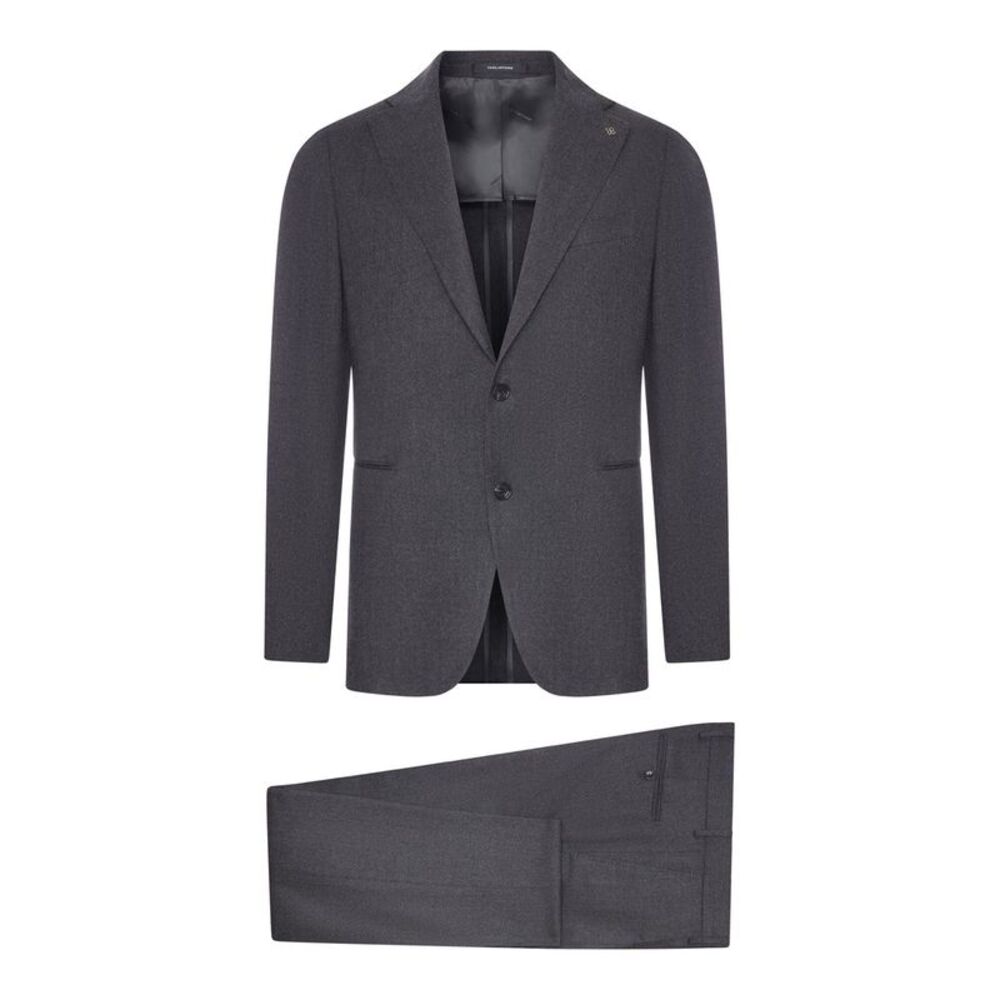 Tagliatore Men Tailored Wool And Silk Blend Suit